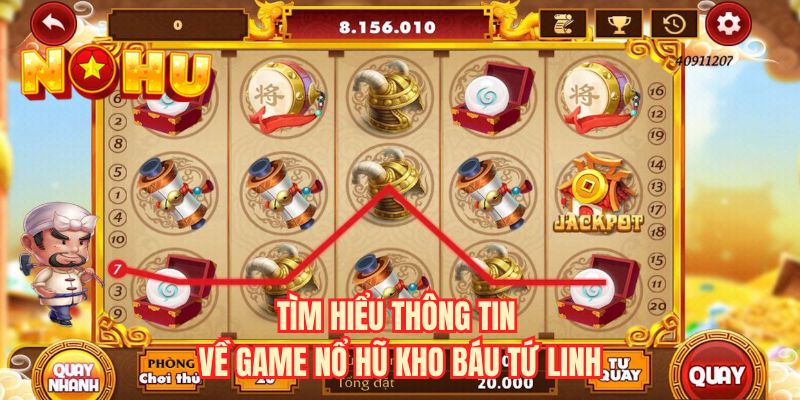 Tìm hiểu thông tin về game nổ hũ kho báu tứ linh
